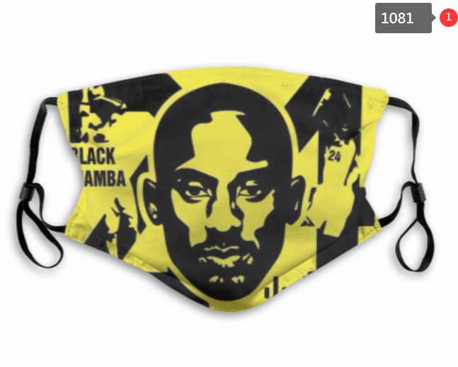 NBA Los Angeles Lakers #3 Dust mask with filter->nba dust mask->Sports Accessory